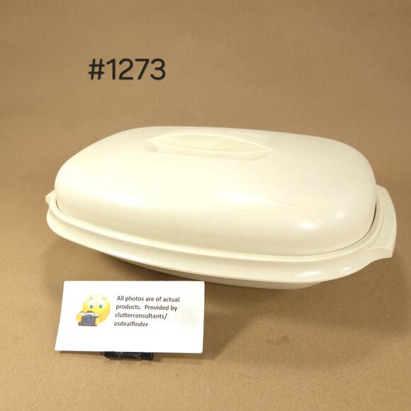 Tupperware #1273 Rice Steamer #880 Servalier Salad Bowl #1323 Servalier Bowl - Picture 2 of 8